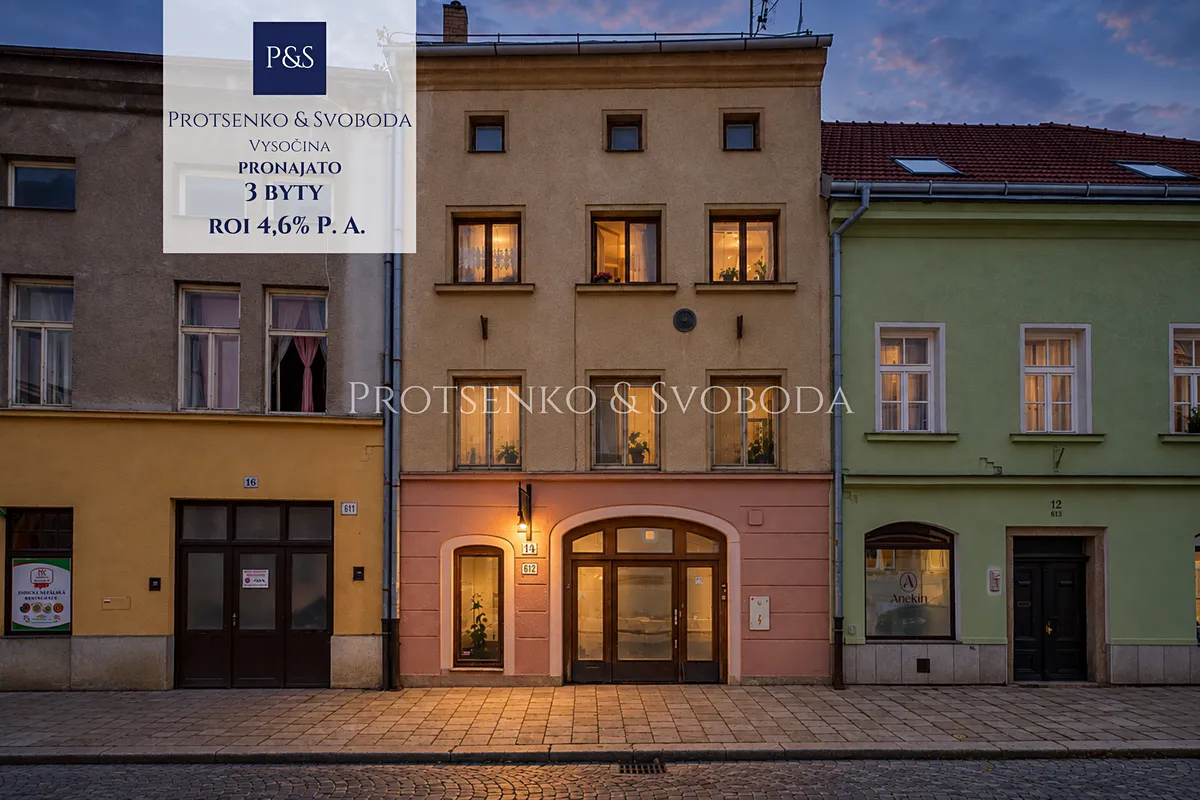 Prodej činžovního domu 300 m²
